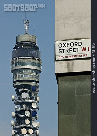 
                London, Oxford Street, Bt Tower                   