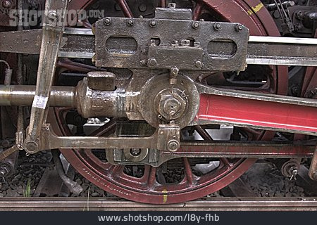 
                Historische Technik, Lokomotive, Radsatz                   