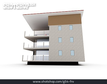 
                Wohnhaus, Immobilie, Modellhaus                   