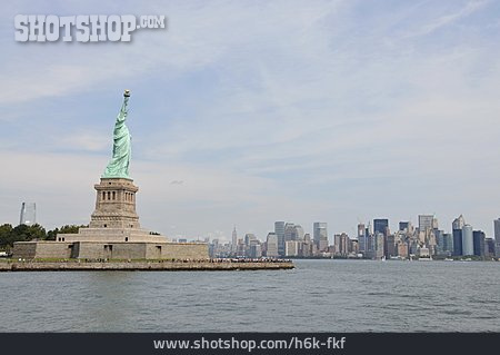 
                New York, Manhattan, Freiheitsstatue, New York City, Liberty Island                   