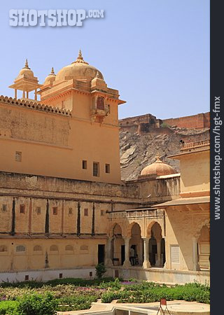 
                Indien, Fort Amber, Königspalast                   