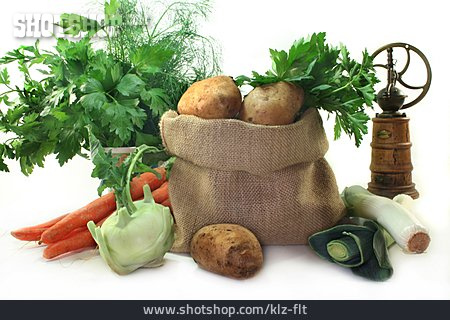 
                Gemüse, Gewürze & Zutaten                   