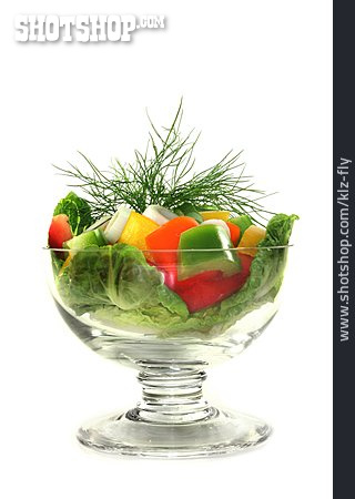 
                Salat, Salatschüssel, Gemischter Salat                   