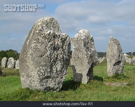 
                Stein, Monolith, Carnac, Megalith, Menhir, Morbihan, Steingehege                   