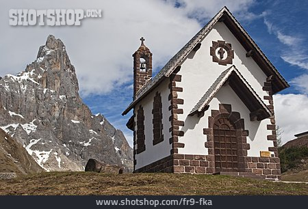 
                Bergkapelle, Passo Rolle, Cimon Della Pala                   