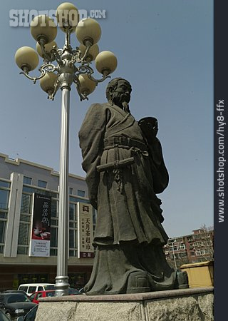 
                Statue, Konfuzius                   