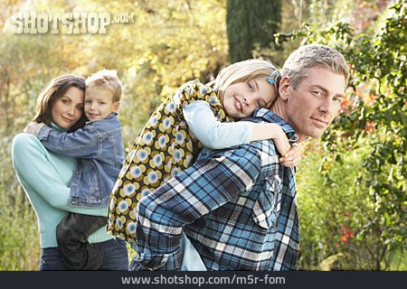 
                Father, Daughter, Family, Piggyback                   