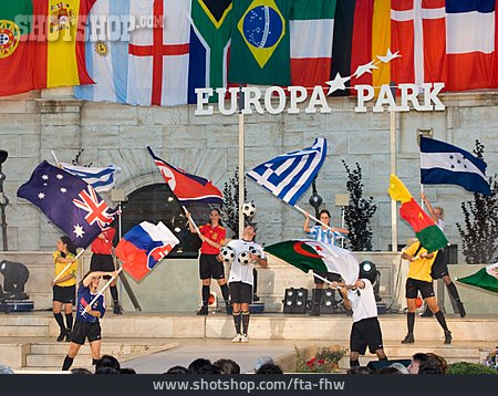 
                Nationalflagge, Event, Europapark, Wm 2010                   