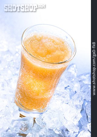
                Erfrischung, Kaltgetränk, Orangenfrappé                   