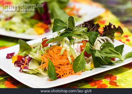 
                Salat, Gemischter Salat, Beilagensalat                   
