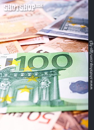 
                Geldschein, Bargeld, 100 Euro                   