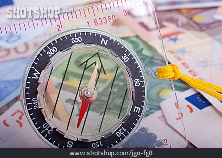 
                Kompass, Spekulieren, Finanzmarkt                   