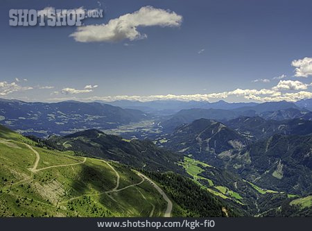 
                Gebirge, Alpen, österreich, Kärnten, Goldeck                   