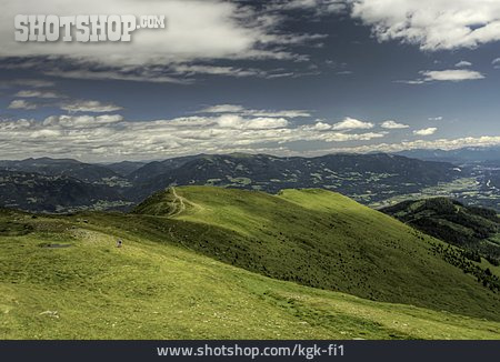 
                Gebirge, Alpen, österreich, Alm, Kärnten, Goldeck                   