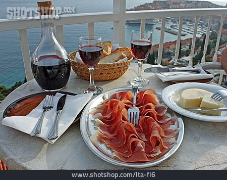 
                Mahlzeit, Schinken, Mediterrane Küche                   