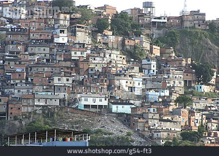 
                Rio De Janeiro, Favela                   