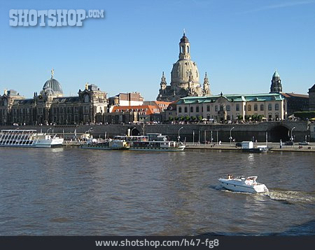 
                Dresden, Frauenkirche, Brühlsche Terrasse                   