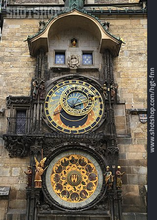 
                Astronomische Uhr, Prager Rathausuhr                   