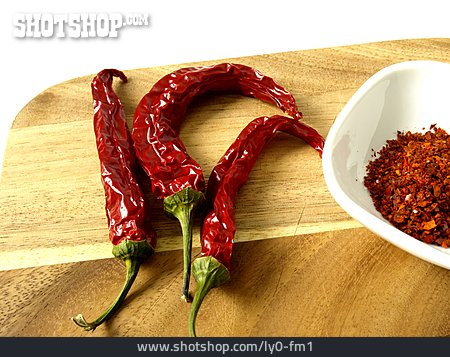 
                Chili, Chilischote, Chilipulver                   