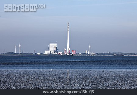 
                Küste, Nordsee, Kraftwerk                   