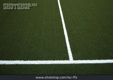 
                Fußballfeld, Spielfeldmarkierung                   