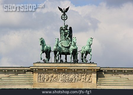 
                Berlin, Brandenburger Tor, Quadriga                   