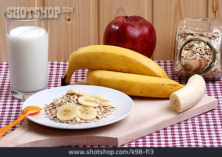 
                Gesunde Ernährung, Frühstück, Müsli                   