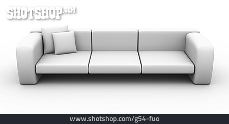 
                Sofa, Sitzmöbel, 3d-rendering                   
