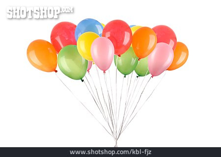 
                Bunt, Luftballon, Ballontraube                   