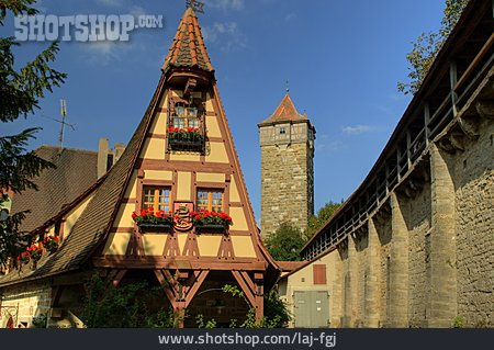 
                Rothenburg Ob Der Tauber, Wehrturm, Alte Schmiede                   