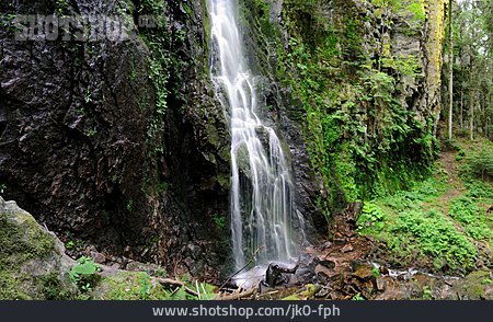 
                Wasserfall, Burgbachwasserfall                   