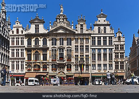 
                Brüssel, Grote Markt, Gildehäuser, Grand-place                   