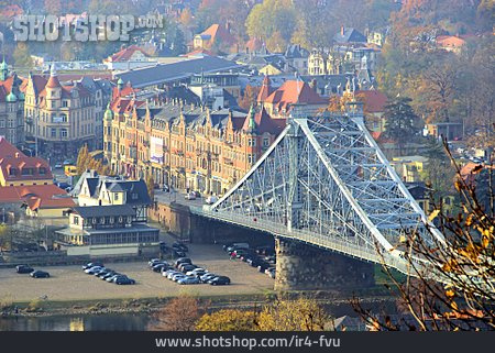
                Dresden, Blaues Wunder, Loschwitzer Brücke                   