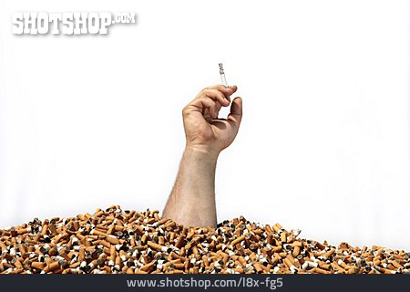 
                Raucher, Kettenraucher, Nikotinsucht                   