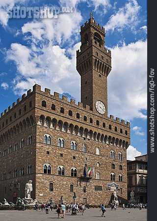 
                Florenz, Palazzo Vecchio, Piazza Della Signoria                   