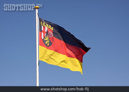 
                Fahne, Rheinland-pfalz, Bundesland                   