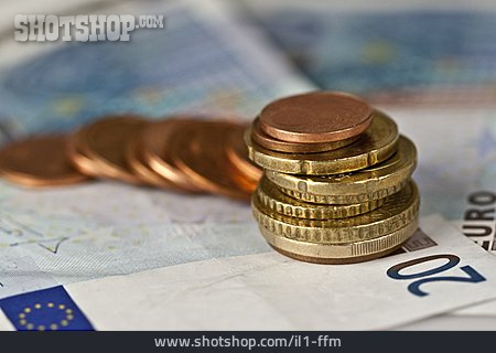 
                Geld, Euro, Kleingeld, Cent, Eurocent                   