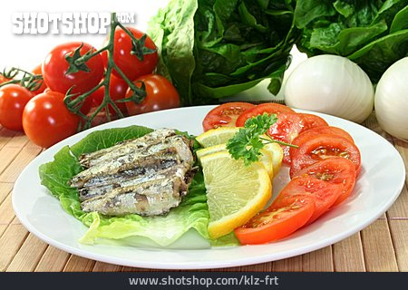 
                Salat, Anchovis                   