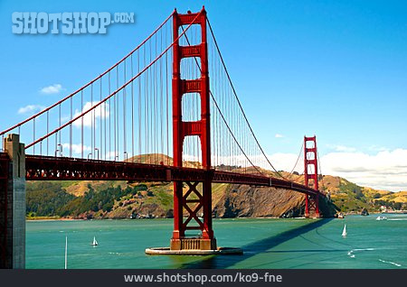 
                San Francisco, Golden Gate Bridge, Bucht Von San Francisco                   