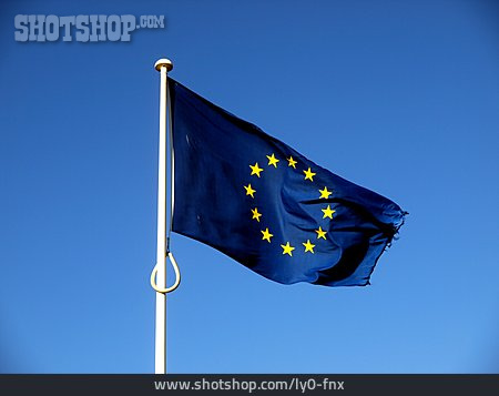 
                Flagge, Europafahne                   