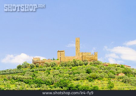 
                Toskana, Festung, Castello Di Montecchio Vesponi                   