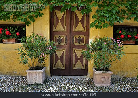 
                Eingang, Tür, Mediterran, Hauseingang                   