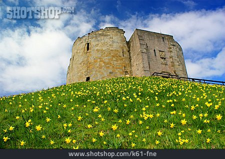 
                York, York Castle, Clifford's Tower                   