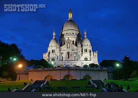 
                Paris, Wallfahrtskirche, Sacré-coeur                   