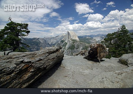
                Gebirge, Yosemite-nationalpark, Half Dome                   