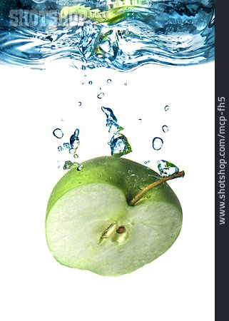 
                Wasser, Frisch, Apfelhälfte                   