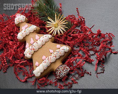 
                Weihnachtsgebäck, Lebkuchen, Lebkuchenbaum                   