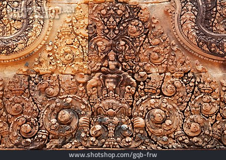 
                Relief, Hinduismus, Banteay Srei                   