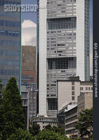 
                Bürogebäude, Hochhaus, Frankfurt Am Main, Bankenviertel                   