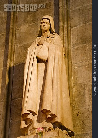 
                Heiligenfigur, Heilige, Maria Theresia Von Jesus                   